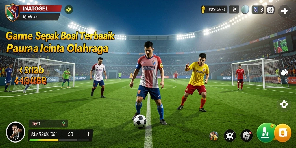 Tampilan gameplay yang mendebarkan dari INATOGEL.
