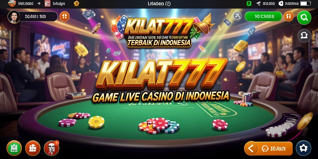 Gameplay Live Casino yang seru dan interaktif di KILAT777.