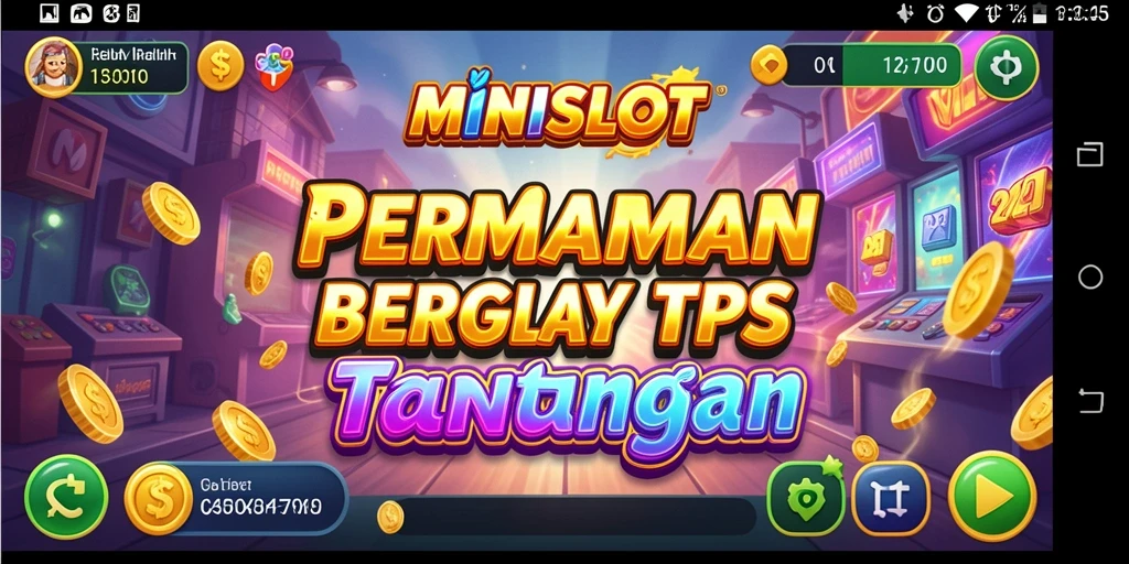 Screenshot gameplay <strong>MINISLOT</strong> menampilkan aksi seru dalam permainan slot TPS.