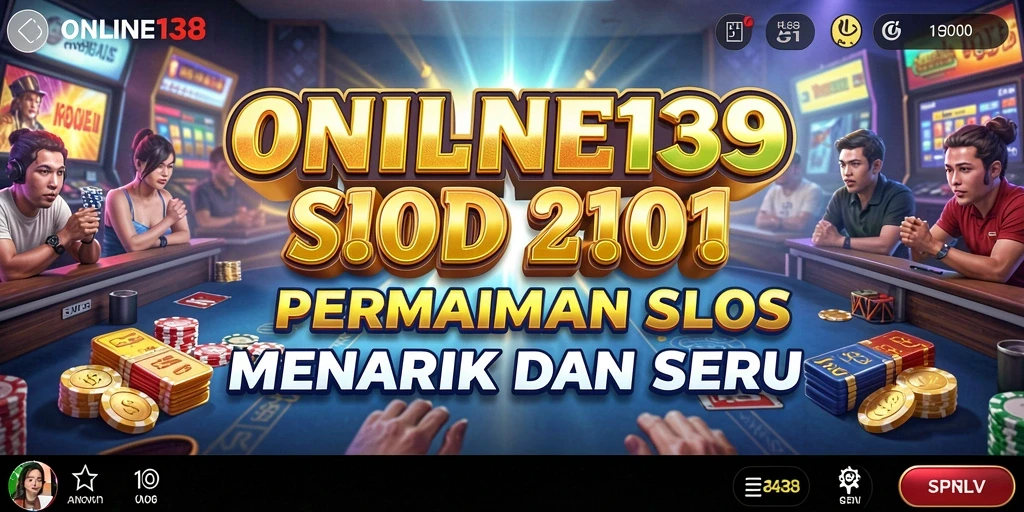 Gambaran gameplay seru dalam aplikasi ONLINE138 dengan slot yang menarik.