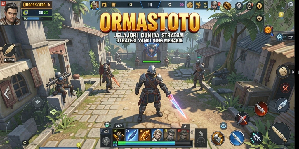 Tangkapan layar ORMASTOTO menampilkan strategi gameplay yang mendalam.