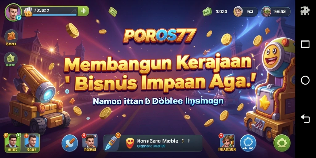 Grafis menarik dan gameplay seru di POROS77.